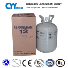 Gaz réfrigérant mélangé de haute pureté de R12 (R134A, R404A, R410A)